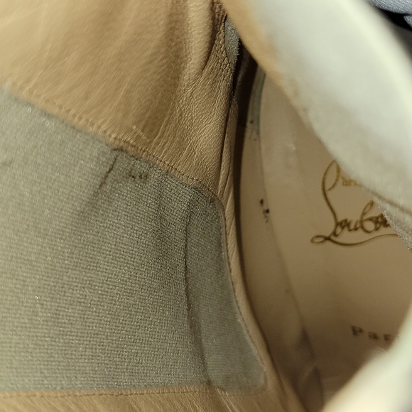 Christian LouboutinTucson Cap-Toe Red Sole Bootie, Nude - Picture 16 of 17